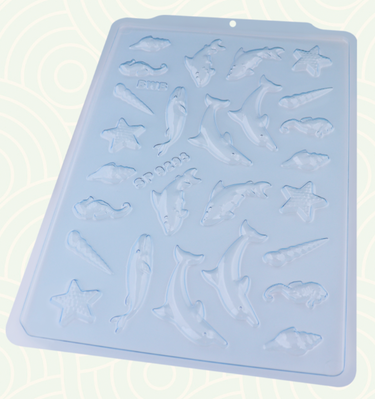 Forma Linha Simples  - Tema Fundo Do Mar - BWB3603